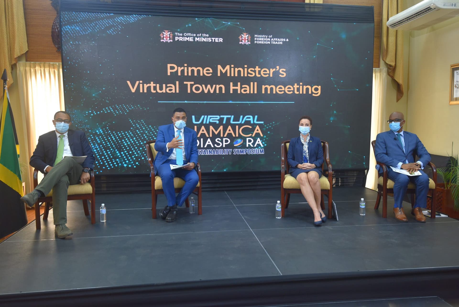 Prime Minister Andrew Holness Encourages Diaspora to Invest in Jamaica