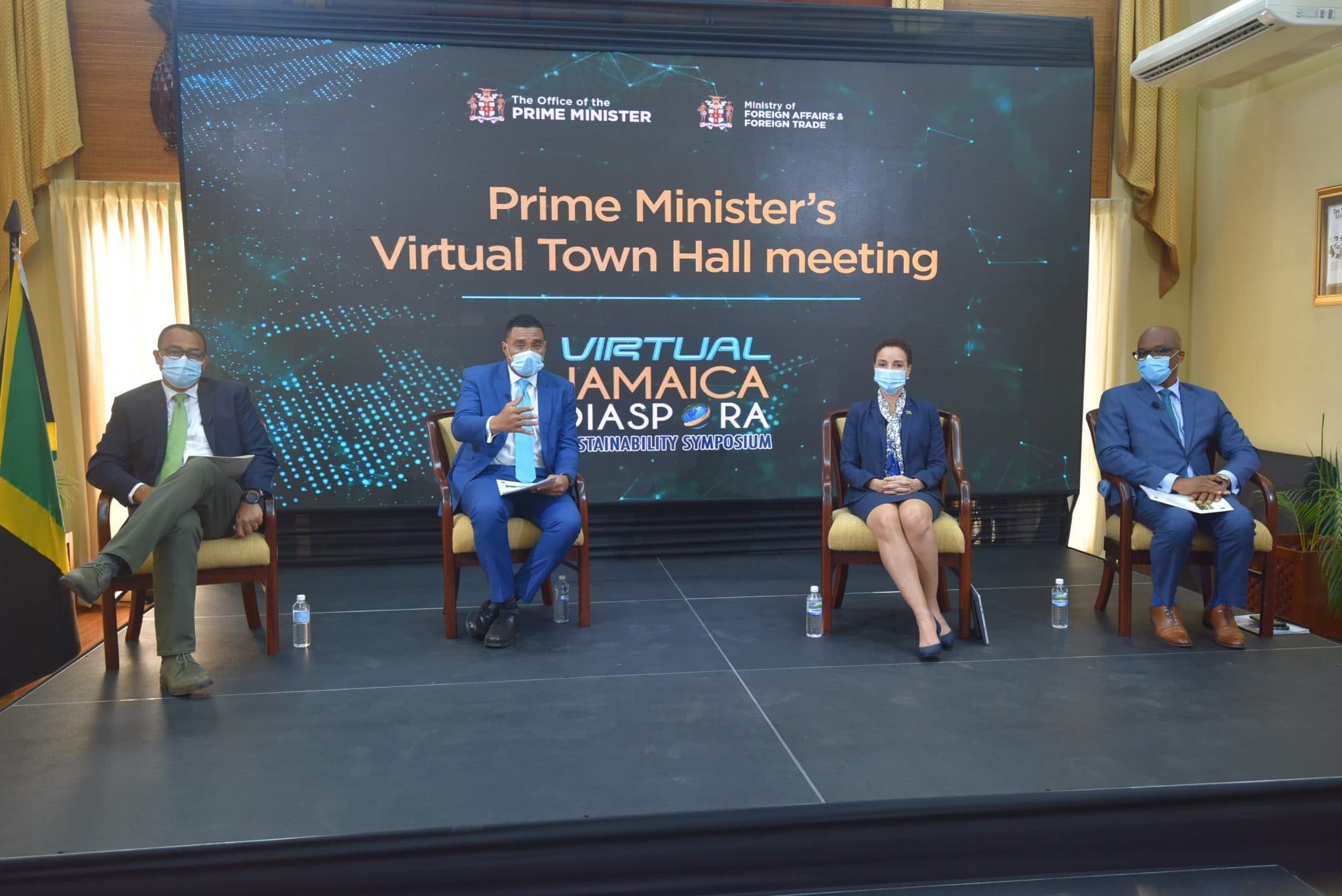 Prime Minister Andrew Holness Encourages Diaspora to Invest in Jamaica