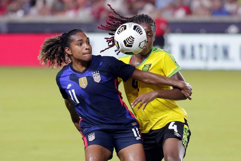 Busby Thankful for Chance to Test Reggae Girlz at WNT Summer Series