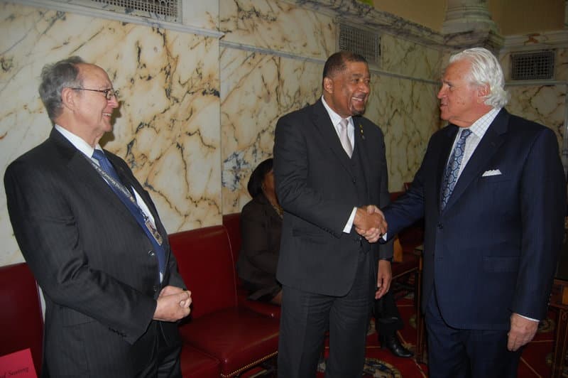 Ambassador Thomas becomes first Jamaican diplomat to address MD State Senators