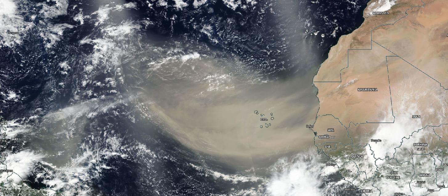 Caribbean Countries Dealing with “Abnormally Large Cloud Dust”