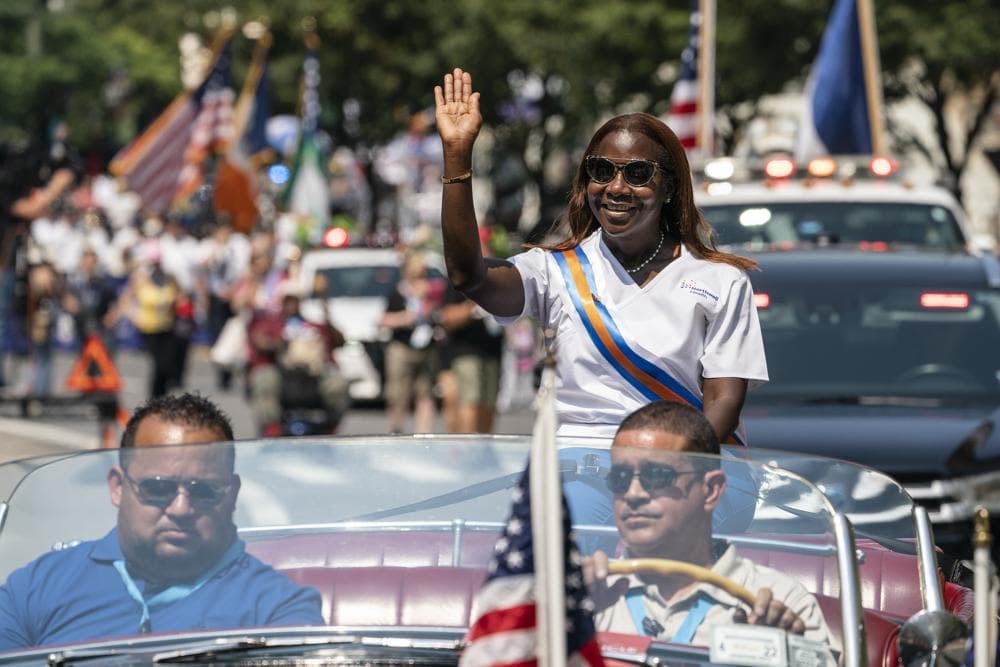 Jamaican-born Nurse Sandra Lindsay Celebrated at New York Parade