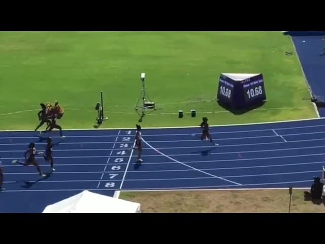 Shelly-Ann Fraser-Pryce Runs Second Fastest Time in Women's 100m History