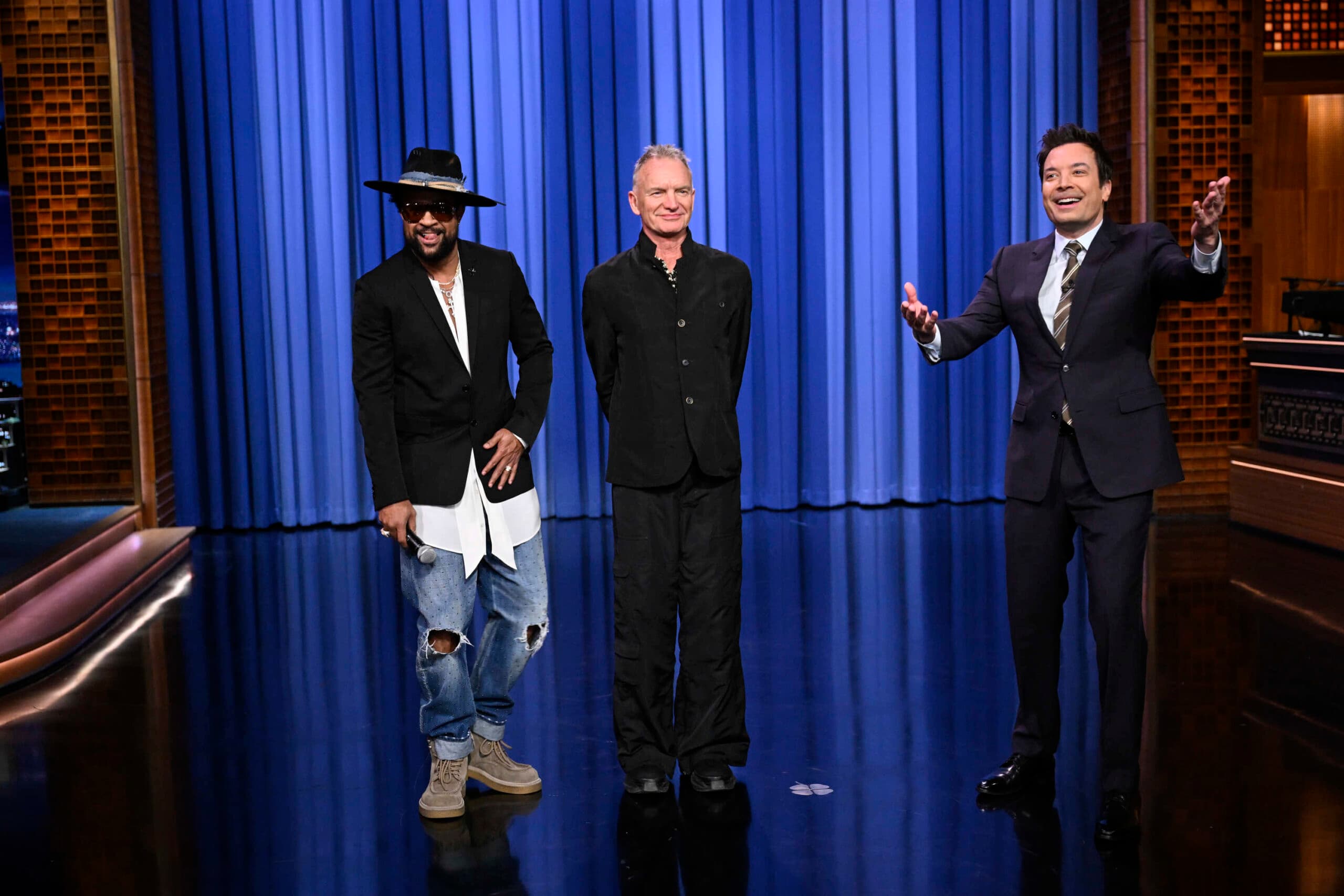Sting and Shaggy Perform 'Til A Mawnin' on The Tonight Show