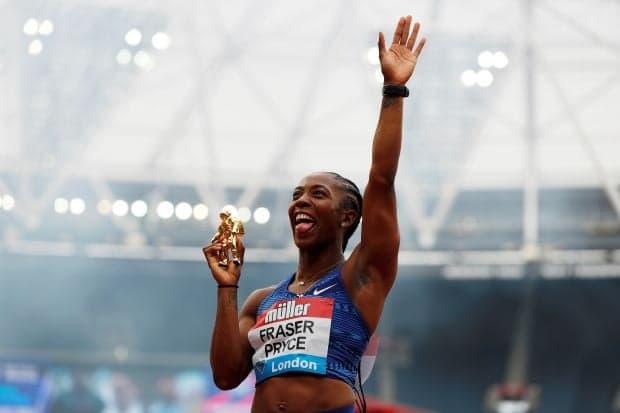 Shelly-Ann Fraser-Pryce Storms To Victory at London Diamond League