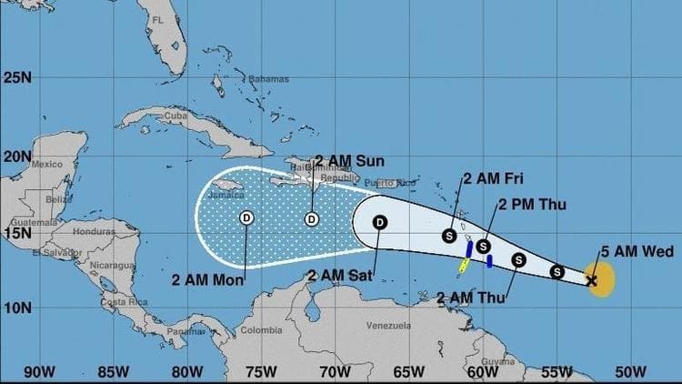 Barbados Survives Tropical Storm Dorian Virtually Unscathed