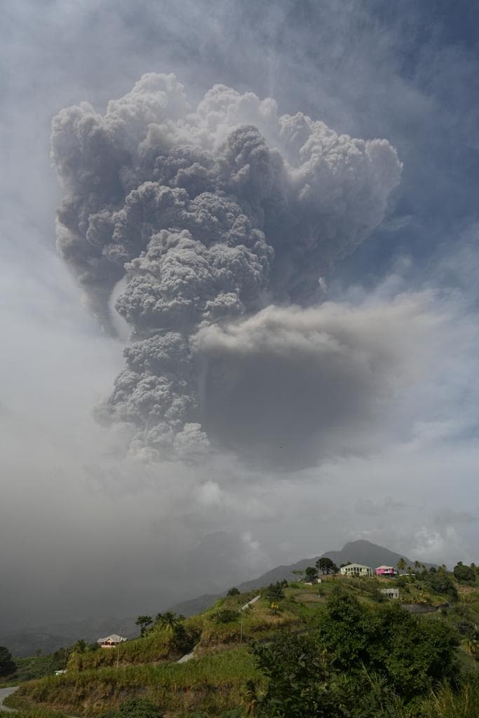 Third Eruption Reported at St Vincent Volcano