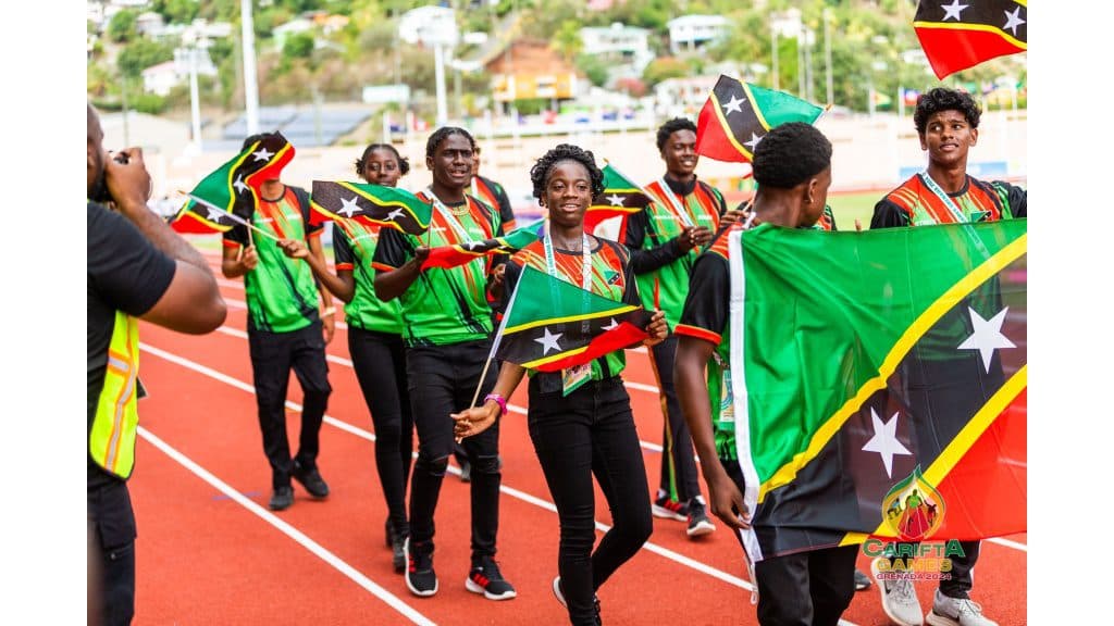 St Kitts and Nevis junior athletes shine at Carifta Games