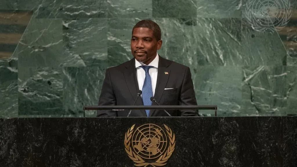 St Kitts-Nevis PM urges support in efforts to deal with climate change