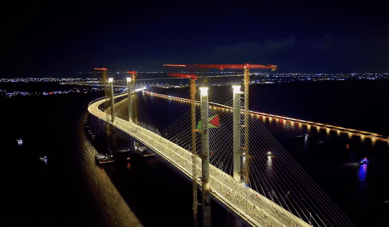 Guyana commissions $262 million Bharrat Jagdeo Demerara River Bridge