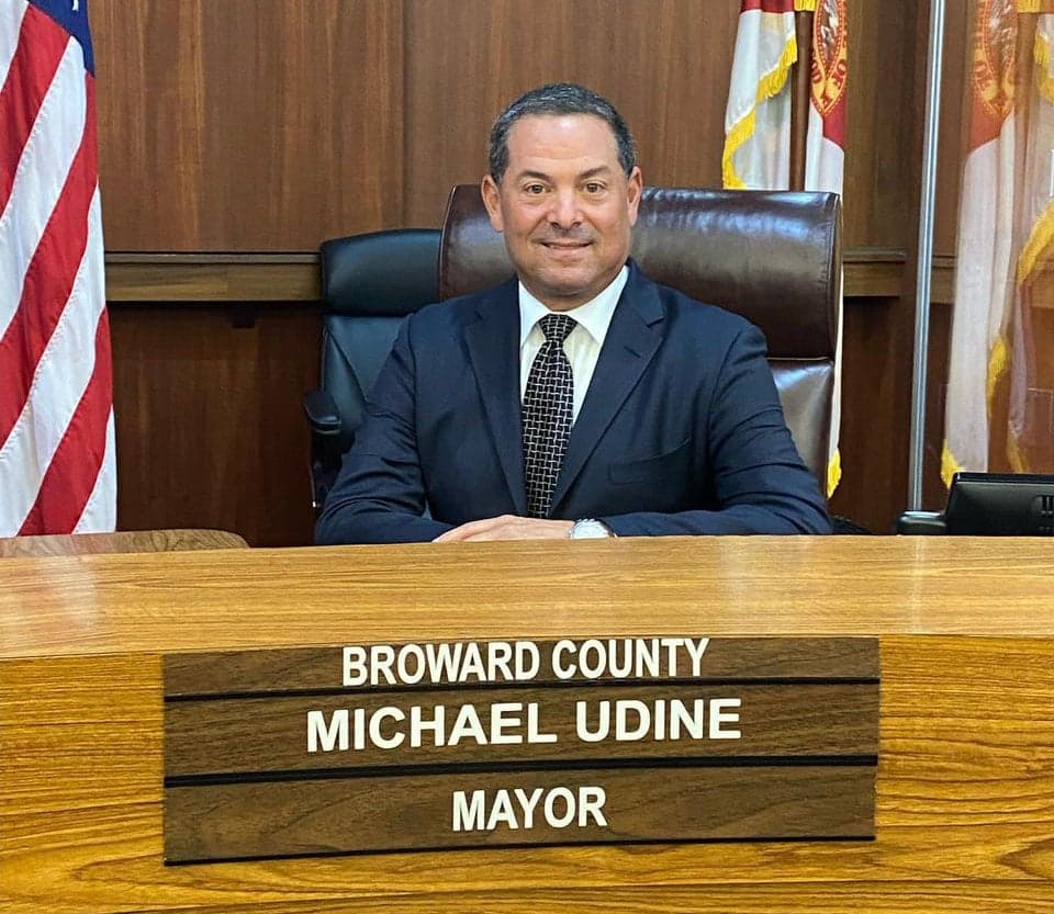 Michael Udine is the New Mayor of Broward County