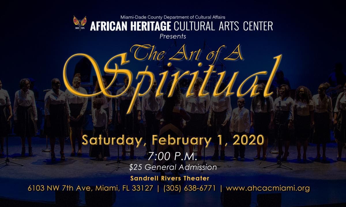 Miami’s Black Opera Singers  Celebrate Black History Month with 'Art of the Spiritual Concert'