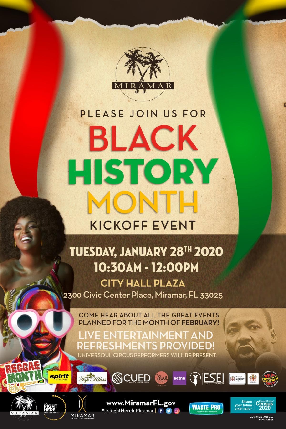 Black History in the City of Miramar!