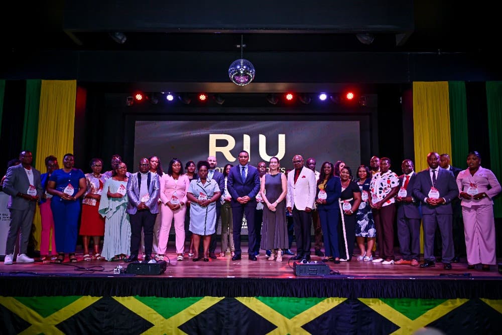 RIU marks 25 years in Jamaica with gala celebrating tourism partnership