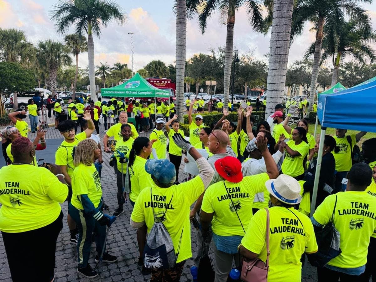 Hundreds of Lauderhill residents join forces for Community Clean-Up Day