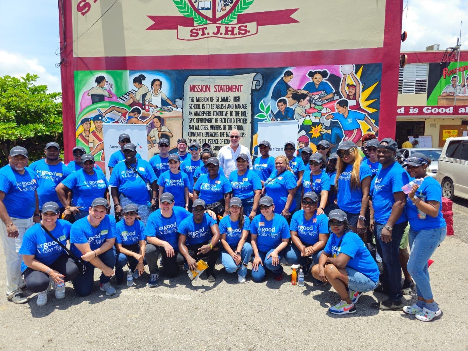Jamaica Tourist Board welcomes American Airlines and NGO for community outreach