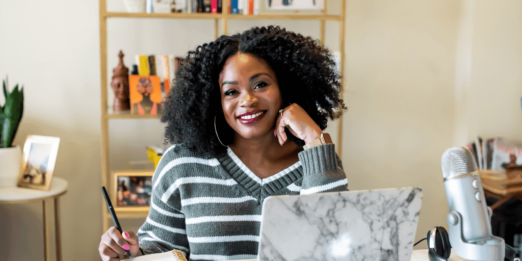 Wildly successful Side Hustle Pro podcast hosted by Jamaican American