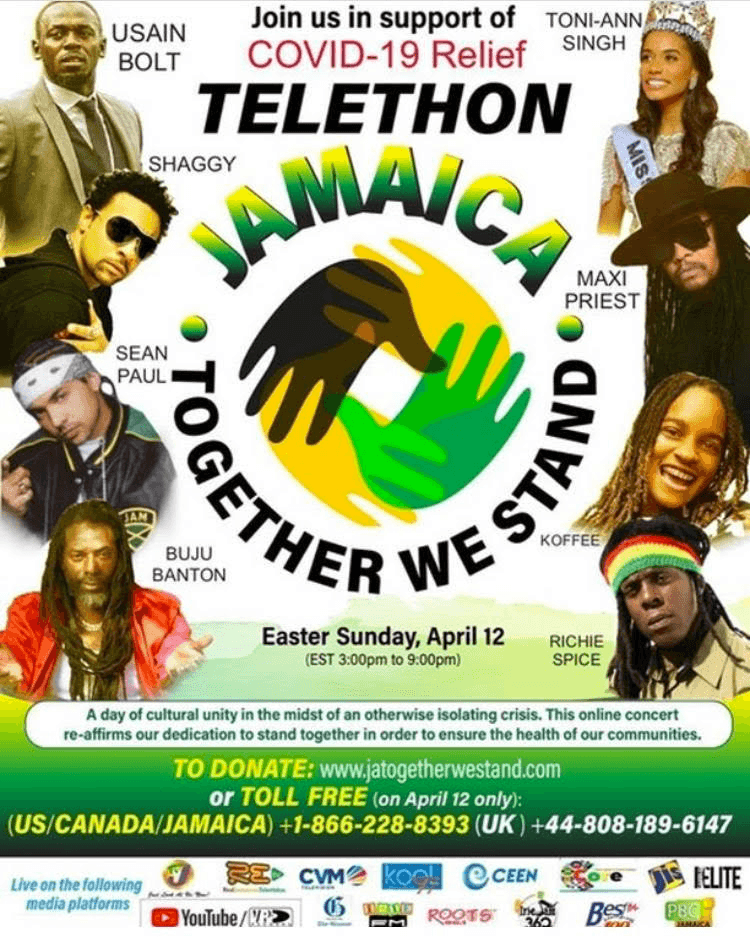 Koffee, Buju Banton, Shaggy, Marcia Griffiths & More Set For Jamaica's "Together We Stand" Telathon