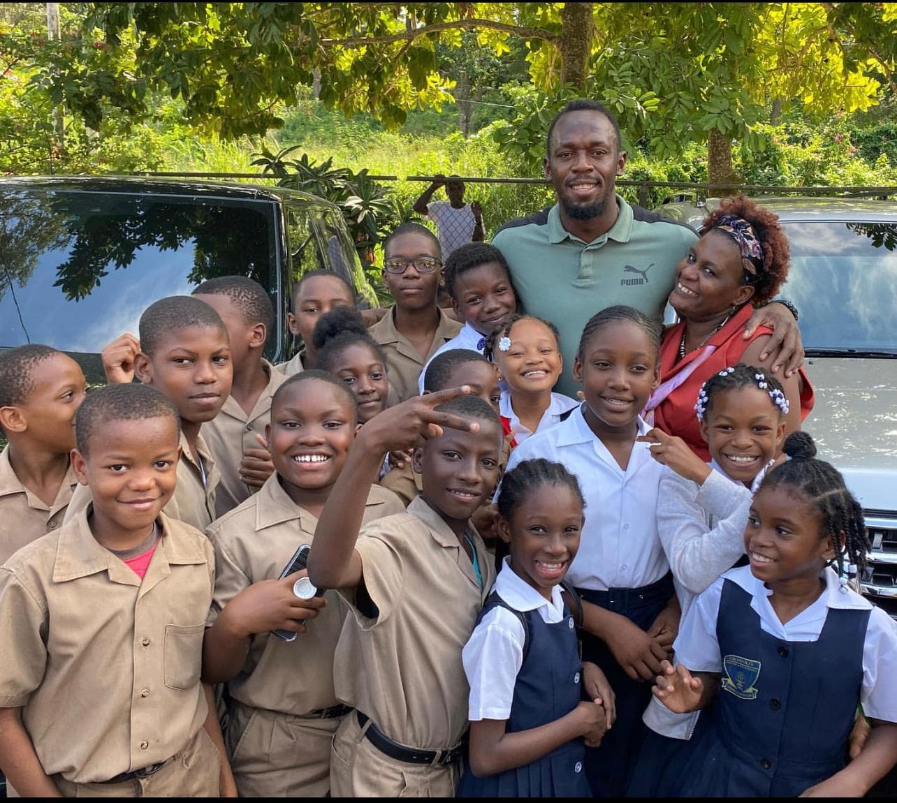 Usain Bolt Donates Laptops to Schools in Rural Jamaica