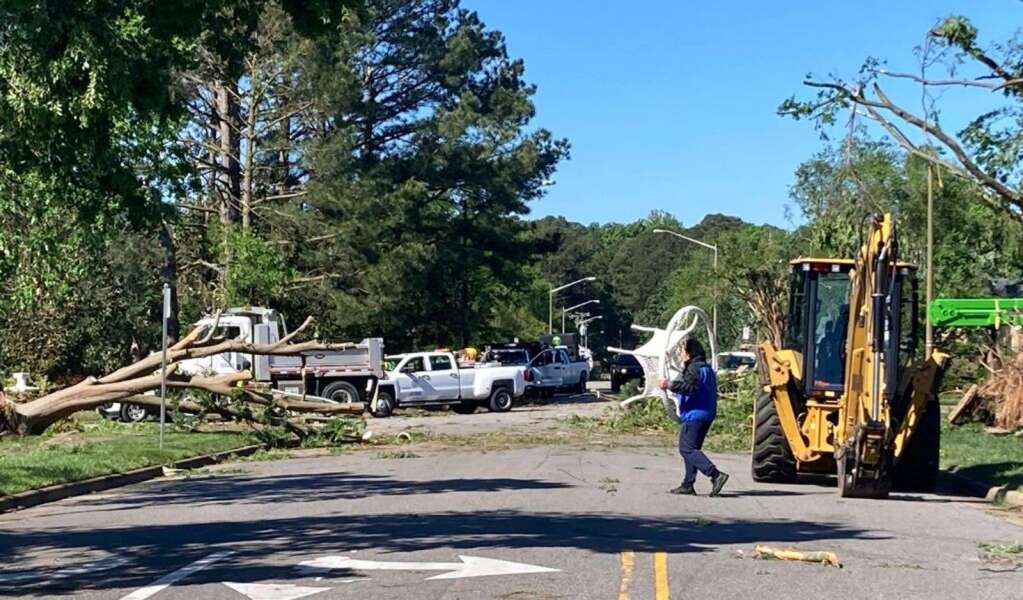 Tornadoes in Virginia and Florida, flooding in other states