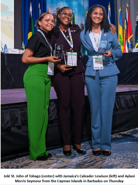 Tobago teen crowned Caribbean regional Junior Minister of Tourism