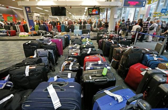 FLL Airport processing return of abandoned luggage/personal items