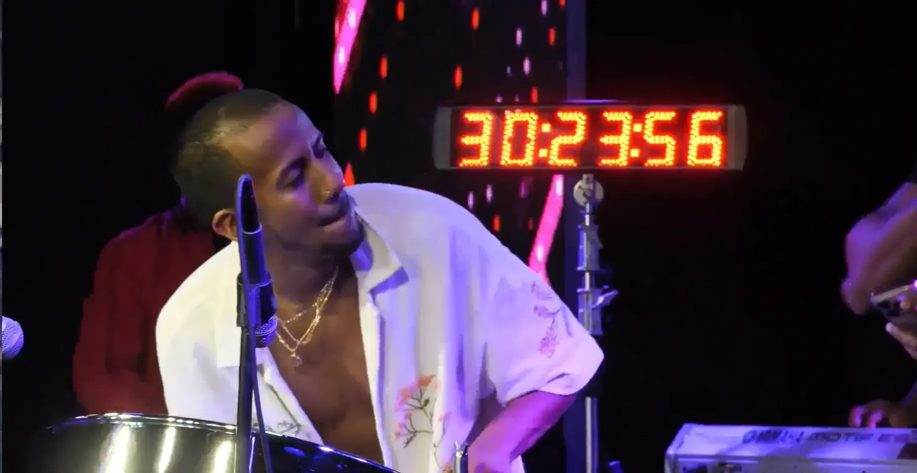 Trinidadian sets Guinness World Record for longest steelpan marathon