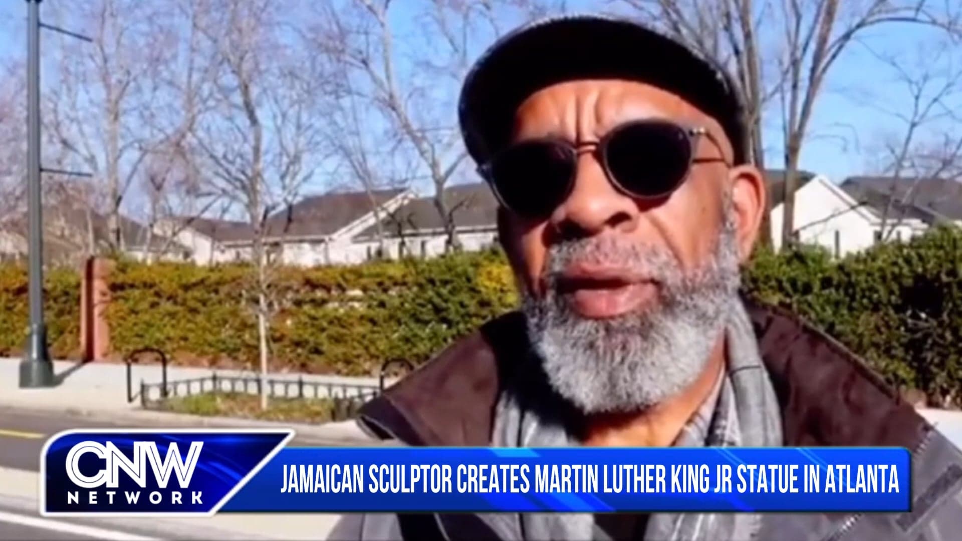CNW90 January 18, 2021: Basil Watson Creates Historic Statue of Martin Luther King, Jr. in Atlanta