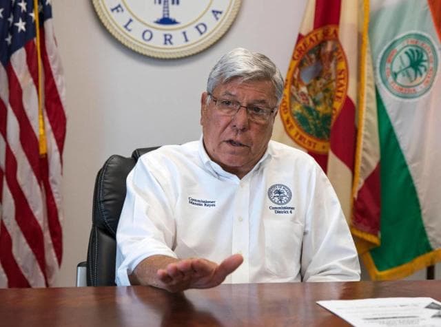 Miami commissioner reveals cancer diagnosis, runs for reelection