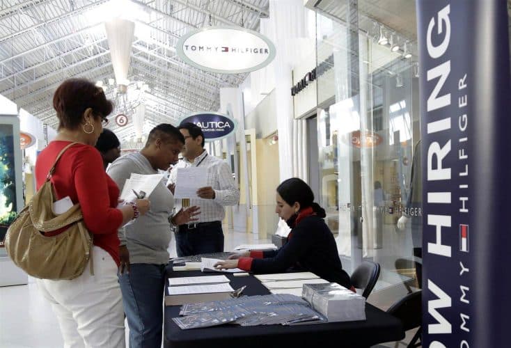 US employment rate of 4.6 percent lowest since mid-2007