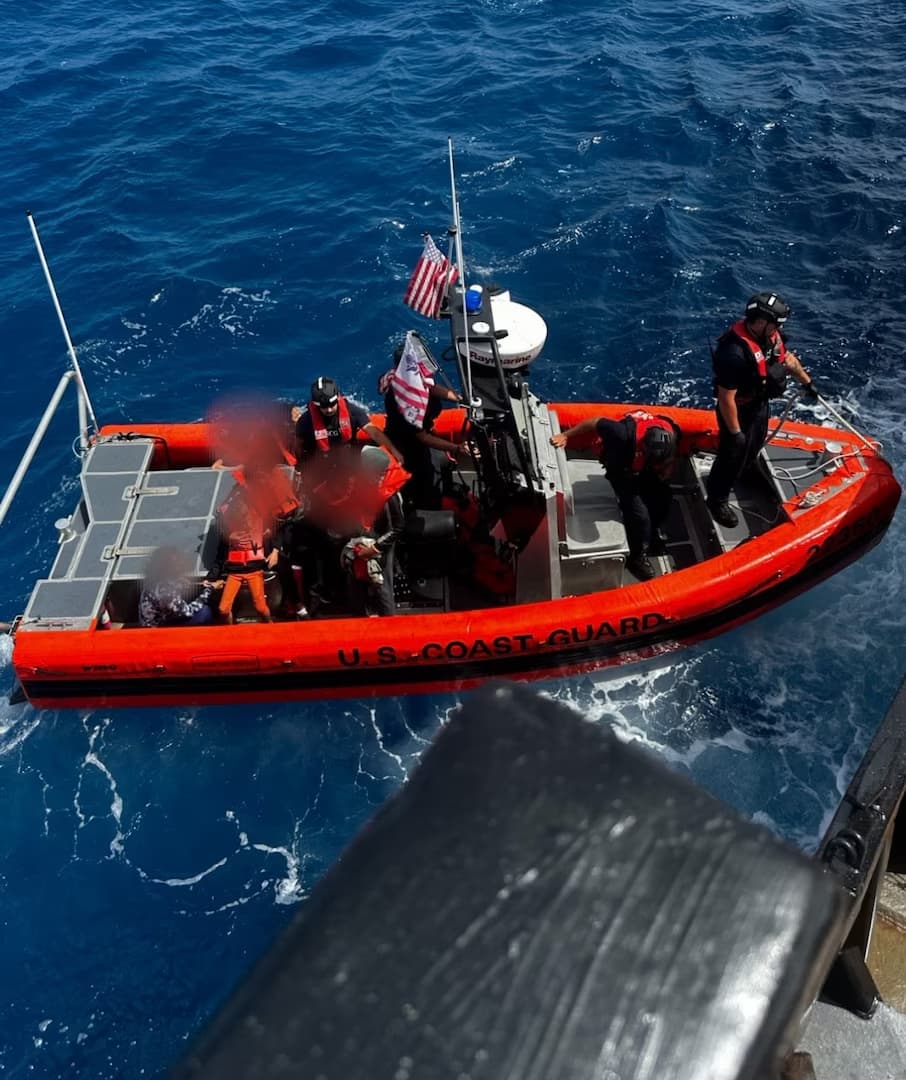 United States Coast Guard transfers 20 Cuban migrants to Bahamian authorities
