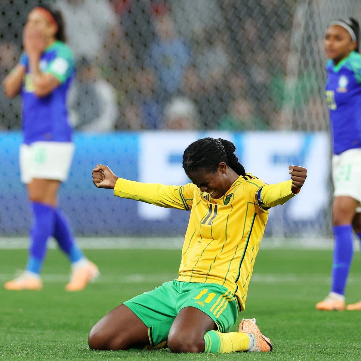 Historic Reggae Girlz march into World Cup 2nd round after dumping Brazil