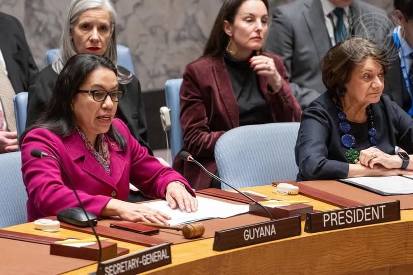 Guyana assumes presidency of UN Security Council with focus on poverty, conflict, and climate