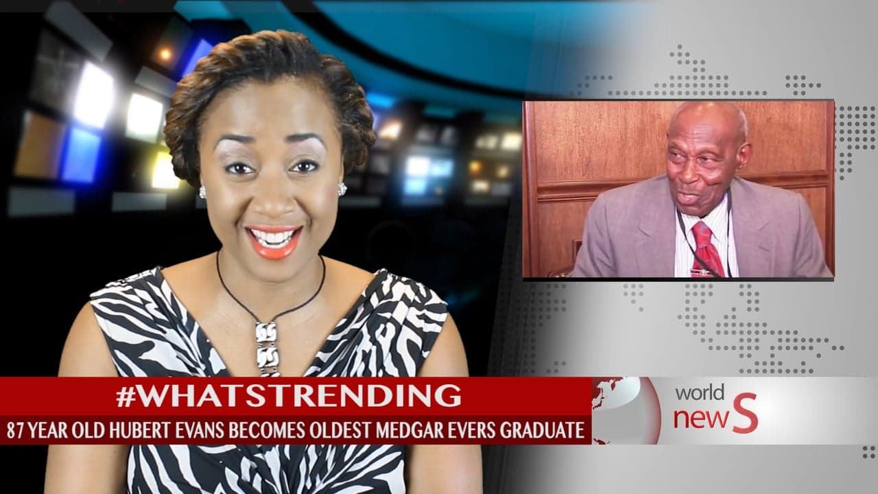 87-year old Jamaican graduates from New York college