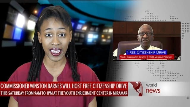 Commissioner Winston Barnes to hold citizenship drive