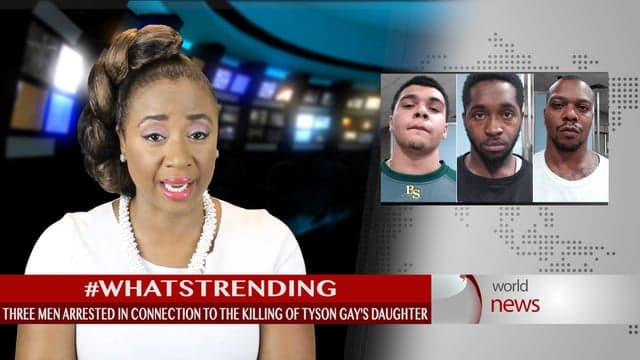 Daughter of Olympian Tyson Gay shot dead; Three charged