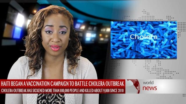 Unicef Haiti begins Cholera vaccination campaign