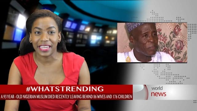 93 year old Nigerian dies leaving behind 86 wives and 176 children!
