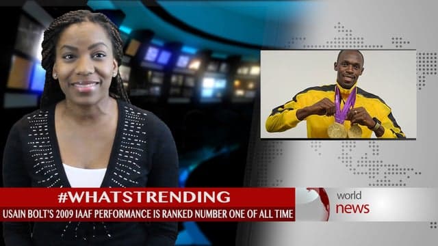 IAAF ranks Bolt's record-breaking performances as number one of all time