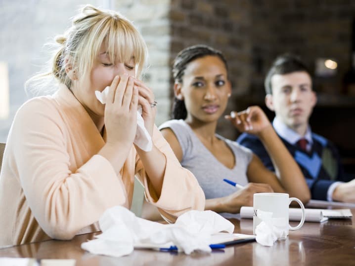 Coughing? Bring a Healthy Dose of Sick-Etiquette to Work