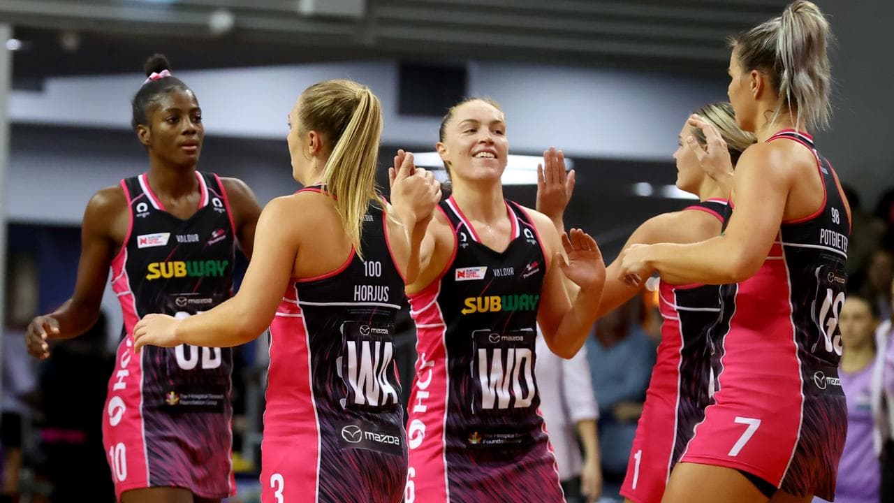 Sterling-Humphrey, Aiken-George and Wilson shine as Thunderbirds rout winless Giants in Super Netball League