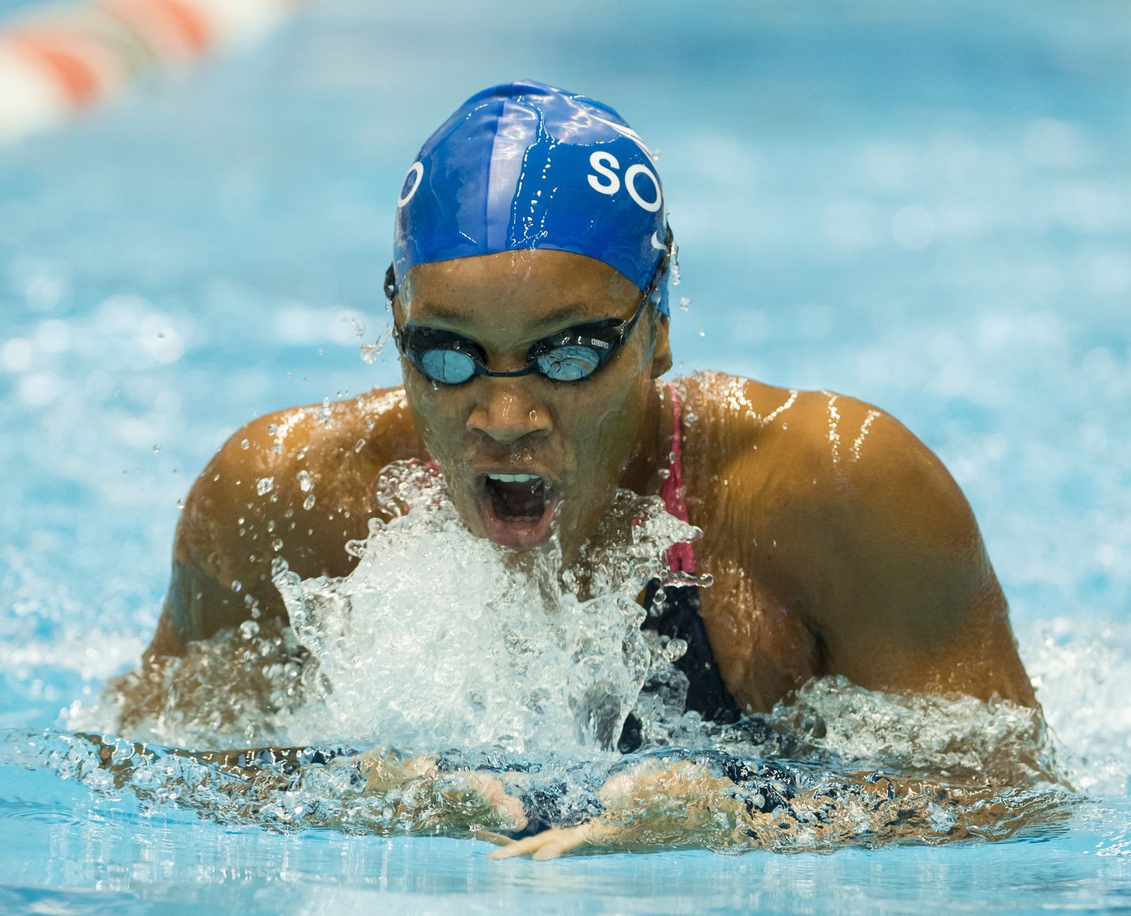 Alia Atkinson sets second world record