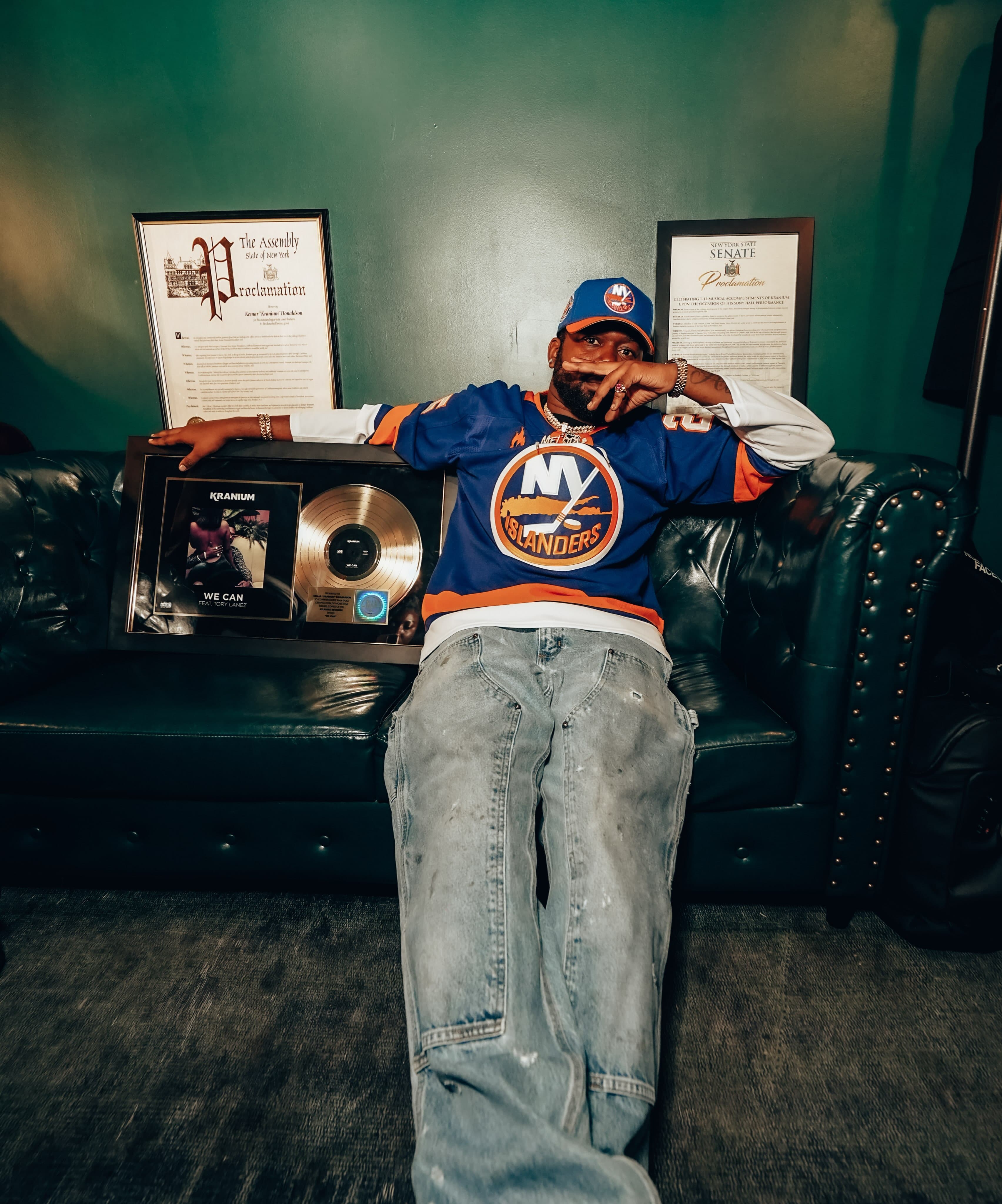 Kranium receives gold plaque for ‘We Can’ and New York state honors