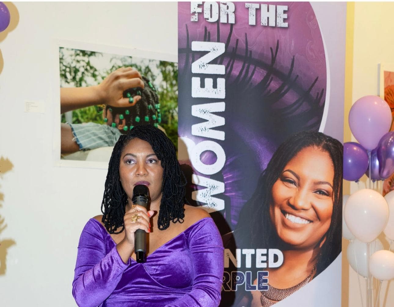 For The Women Painted Purple: Davonie Green’s gripping narrative on domestic violence