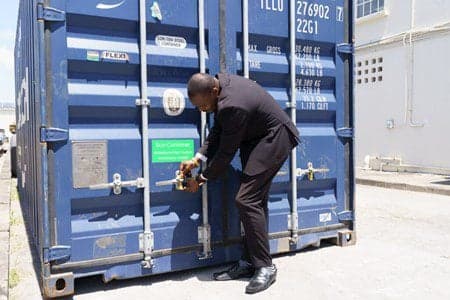 Barbadian products destined for Ghana