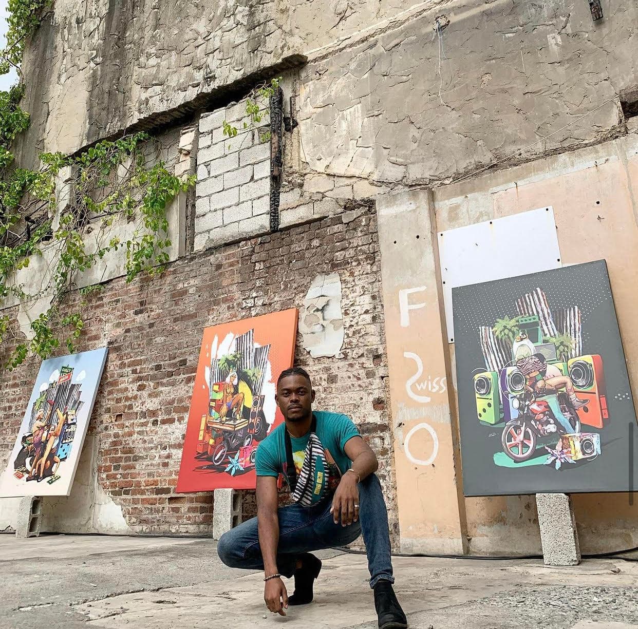 Jamaican Visual Artist Bonito Thompson Debuts his Digital Art Collection- Genesis