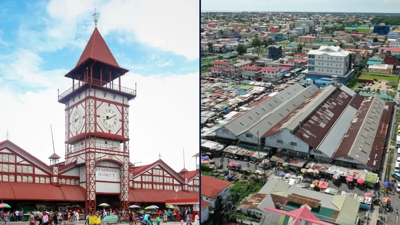 Guyana plans restoration of Stabroek Market, full rebuild of Bourda Market