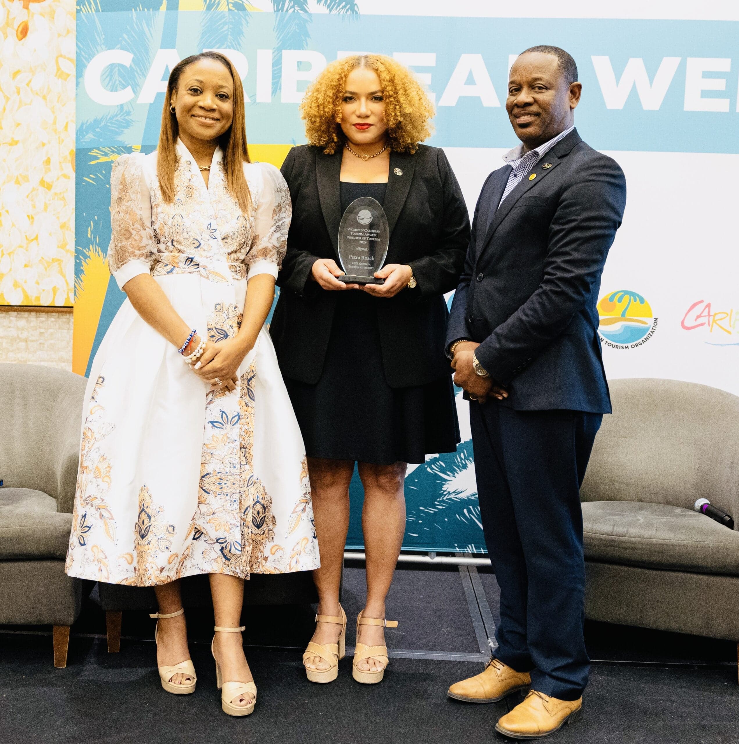 Grenada Tourism Authority CEO Petra Roach honored by CTO