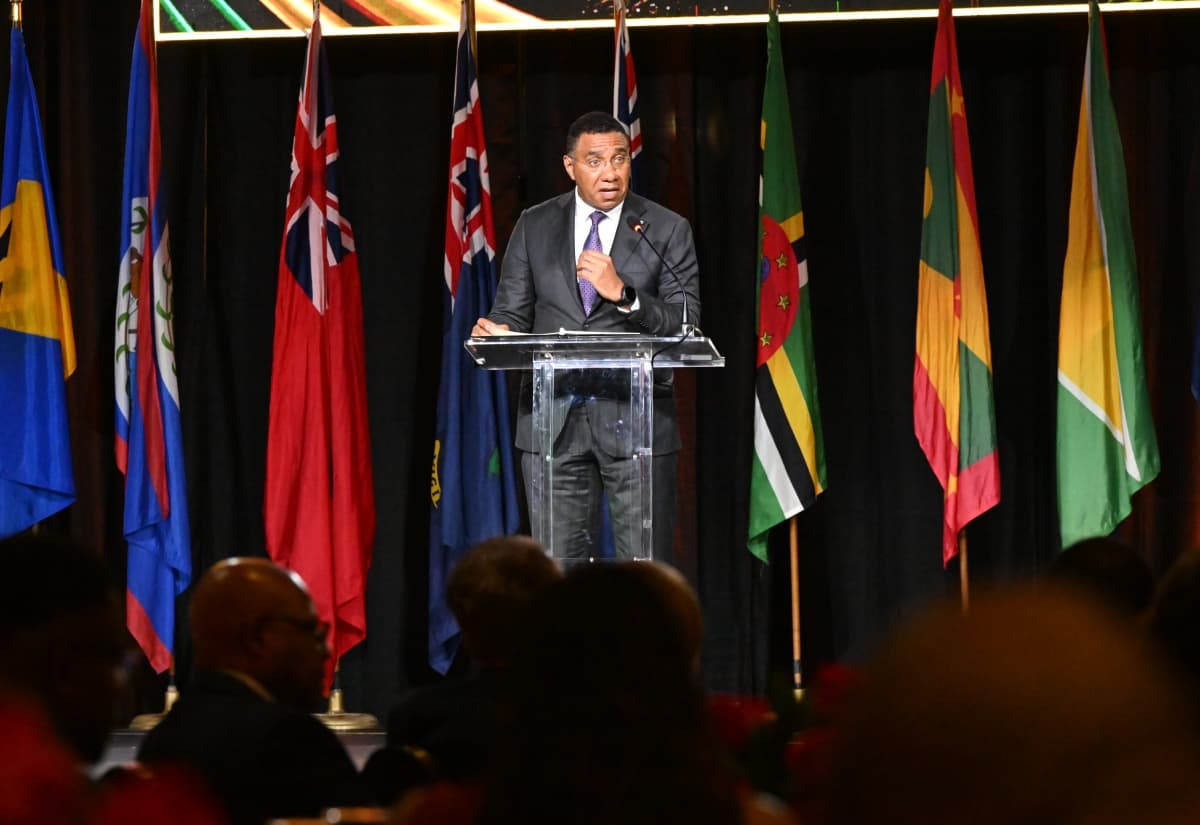 Holness urges Caribbean parliaments to balance technology with democratic values