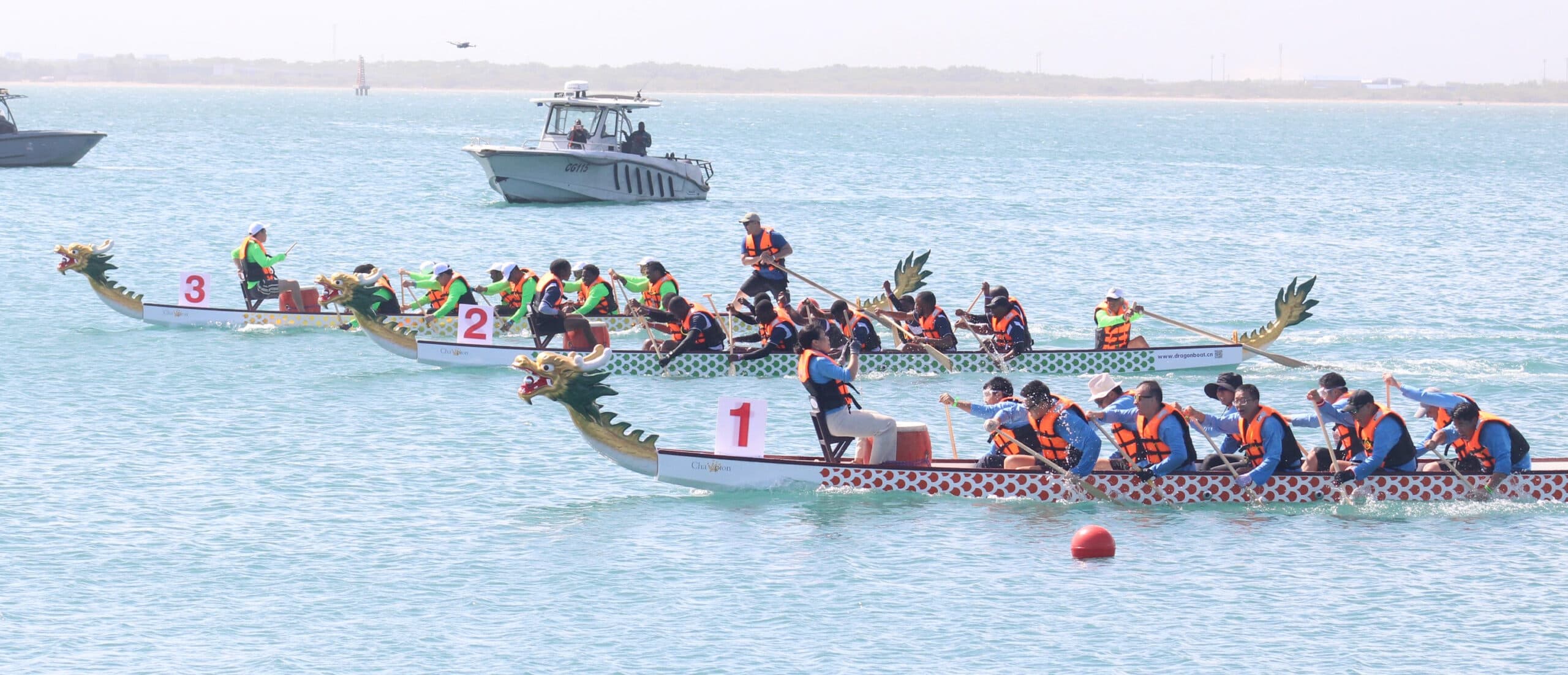 JDF Coast Guard and CBA rule inaugural Jamaica Dragon Boat Festival